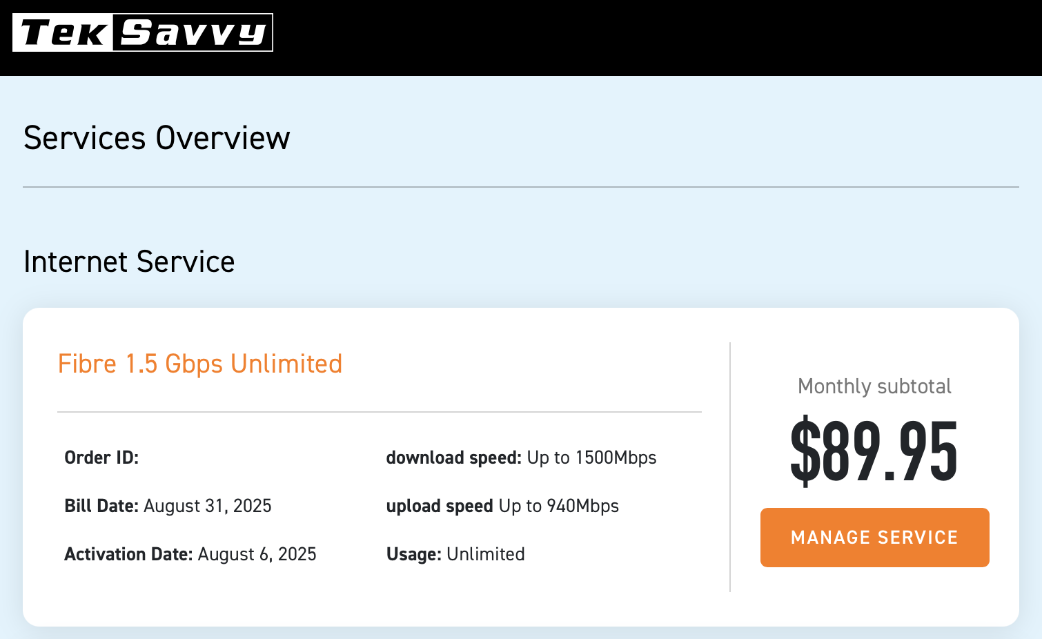 I'm paying for the whole 1.5 Gbps so I want the whole 1.5 Gbps!